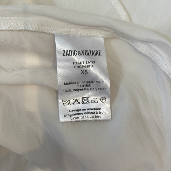Zadig and Voltaire button down blouse - Picture 7 of 7